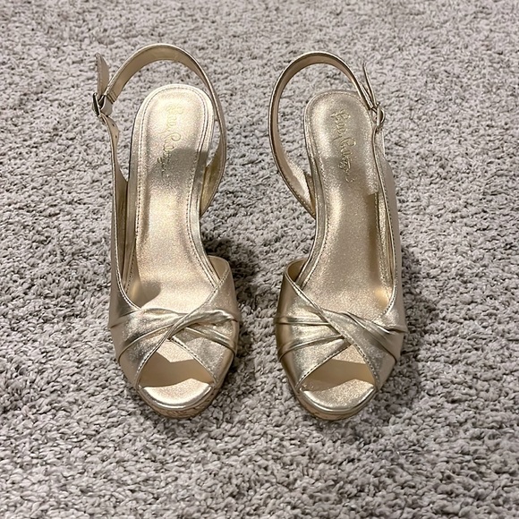 Lilly Pulitzer Wedges - Picture 1 of 8